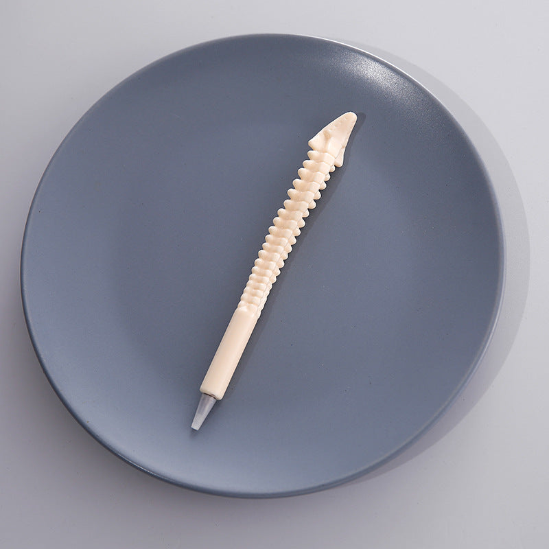 Pen bolígrafo de hueso creativo plástico de plástico al por mayor